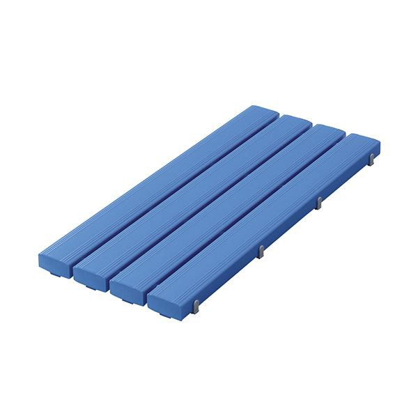 （まとめ）テラモト 抗菌 清潔 安全 安心 スノコ 900×400mm 青 MR-910-011-3 1台 【×3セット】 送料無料の通販は