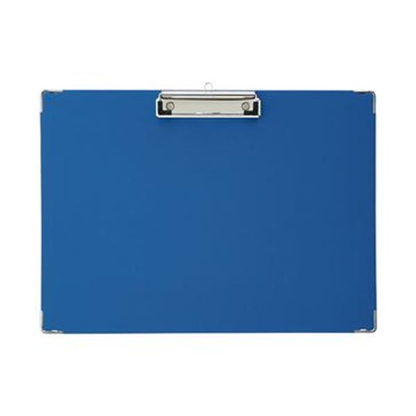 （まとめ）TANOSEE 用箋挟 B4ヨコ ブルー 1枚【×50セット】 青 環境に優しい 使いやすい 金具の分別も簡単 便利なB4ヨコブルー用箋挟50セット 青 送料無料の通販は 23,762円