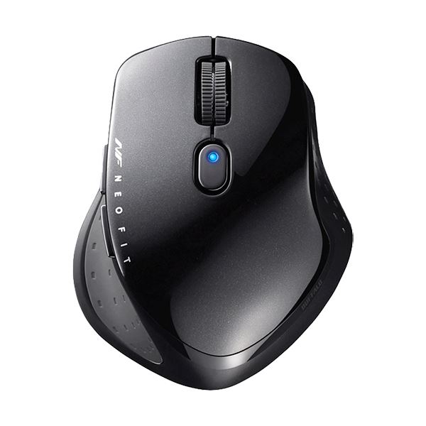 （まとめ）バッファロー 無線 BlueLED5ボタン ネオフィットマウス Sサイズ ブラック BSMBW510SBK 1個【×2セット】 黒 送料無料の通販は