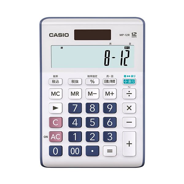 (まとめ) カシオ 余り計算電卓 12桁MP-12R-N 1台 【×10セット】 薬局や病院で大活躍 驚くほど便利な電卓 余り数も表示できる 12桁の高性能MP-12R-N 数量限定10セット 送料無料