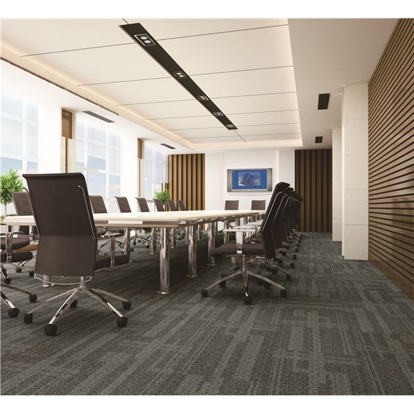 タイルカーペット おしゃれ 約50×50cm 16枚入 日本製 洗える・防炎・防音機能のついたタイルカーペット 50ｃｍ角×16枚