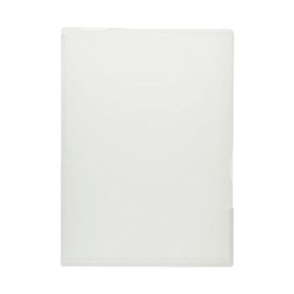 （まとめ）TANOSEE 超丈夫なマチ付クリアホルダー タフレル A4タテ クリア 1パック（5枚）〔×10セット〕 まとめ）TANOSEE 超丈夫なマチ付クリアホルダー タフレル A4タテ