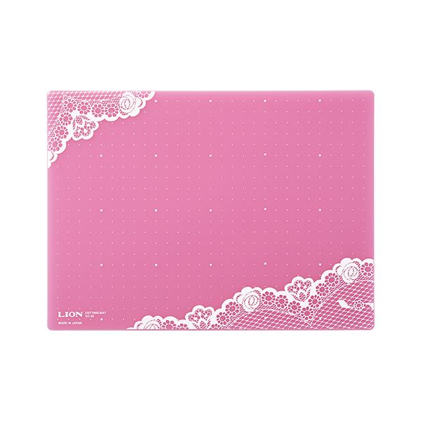 (まとめ) ライオン事務器 カッティングマットピンク CC-30 1枚 【×10セット】 送料無料の通販は 10,205円