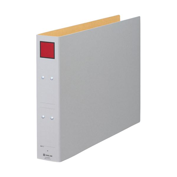 （まとめ）キングジム 保存ファイル A3ヨコ500枚収容 50mmとじ 背幅65mm ピクト赤 5305E 1冊 【×10セット】 永久保存に最適 大容量500枚収納のA3ファイル 背幅65mmで長期保管も安心 ピクト赤で目立つ 10冊セット 送料無料の通販は 9,619円