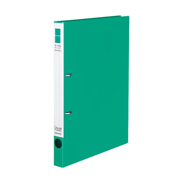 TANOSEE 薄型スリムレールホルダーA4タテ 10枚とじ 青 1パック(30冊) 〔×10セット〕 TANOSEE 薄型スリムレールホルダー A4タテ 10枚とじ 青 1セット（300冊