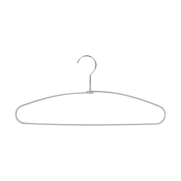 （まとめ）サワフジ ノンスリップスリムハンガー シルバー SB-13-5P 1パック（5本） 【×5セット】 送料無料の通販は