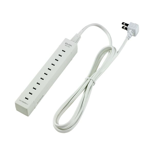 (まとめ) フリー挿し込み式スリムタップ5個口 1.5m WL-5015B(W) 1個 【×10セット】 差し込み口にこだわらない 自由自在な挿し込みスリムタップ5口コンセント1.5m 便利なフリー差込口採用 さらに10個セットでお得 送料無料の通販は 32,511円