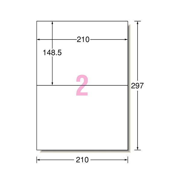 (まとめ）エーワンラベルシール[レーザープリンタ] GHSラベル(耐水紙タイプ) ホワイト A4判 2面 210×148.5mm 328021冊(100シート)【×3セット】 白 送料無料