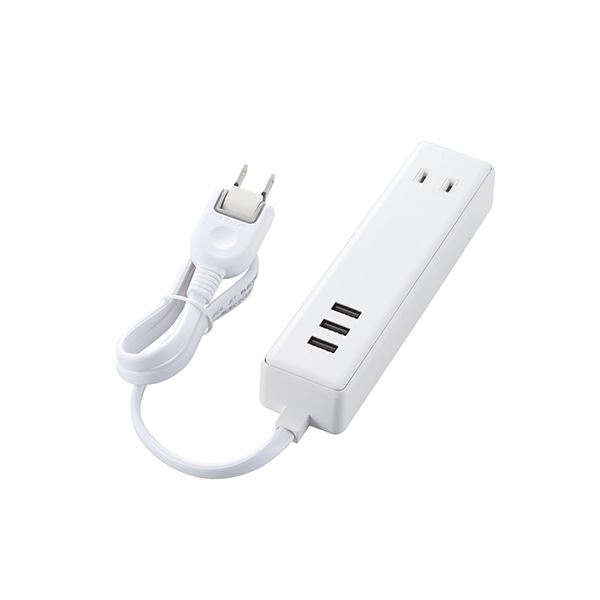 USBタップ USBメス×3 AC×2 ケーブル 配線 60cm 3.4A ホワイト MOT-U10-2306WH 白 送料無料の通販はその他PCアクセサリ・サプライ