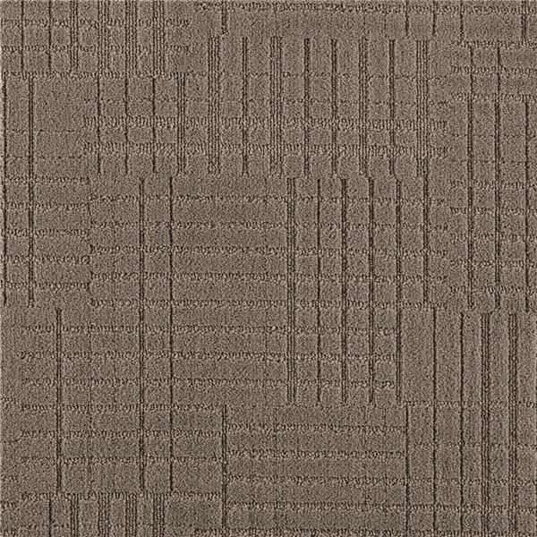 タイルカーペット/絨毯 【ECOS 約50×50cm 16枚入 ID-8003】 防炎 静電 消臭 防汚 日本製 国産 〔事務所 オフィス 事務用 DIY〕 送料無料の通販は