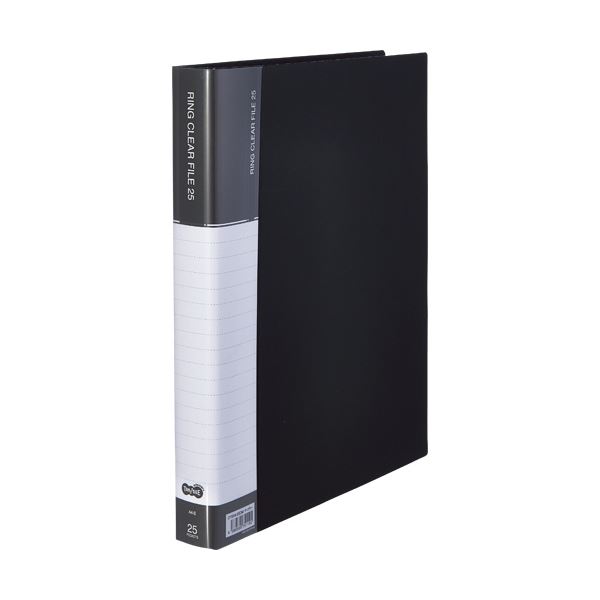 TANOSEEPPクリヤーファイル(差替式) A4タテ 30穴 25ポケット ダークグレー 1セット(10冊) 送料無料の通販は 14,360円