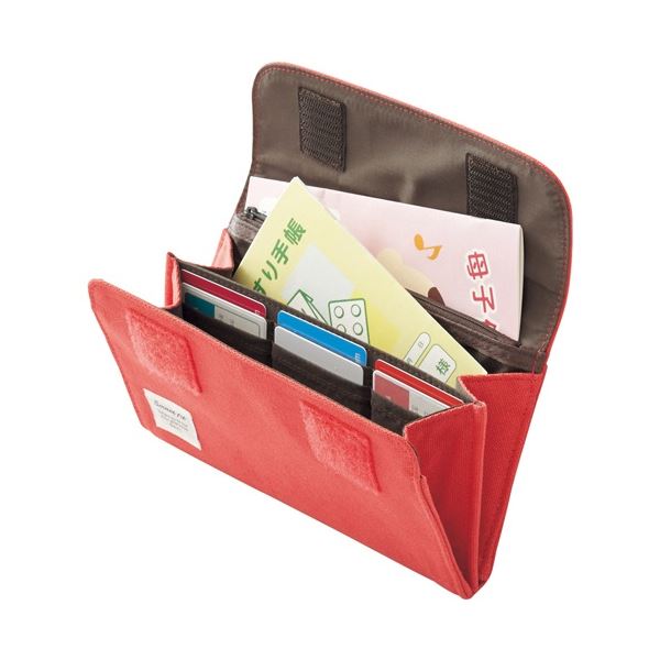 単品 (まとめ) リヒトラブ SMART FIT DAYS アコーディオンポーチ (S) ネイビー A-7701-11 1個 ショルダーベルト別売 【×3】 送料無料の通販は