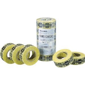 (まとめ) カモ井加工紙 マスキングテープ 車両塗装用 CHECK3JAN-20 1パック(6巻) 【×5セット】 一目でわかる 色止まり具合が見える 塗料専用マスキングテープ CHECK3JAN-20 1パック(6巻)【×5セット】 送料無料の通販は 6,800円