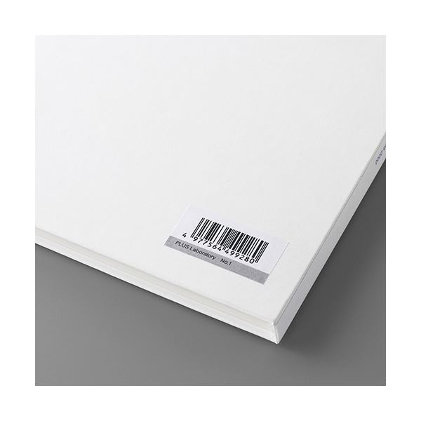 プラス いつものラベル整理・バーコード用ラベル A4 4×11片付 44面 25.4×48.3mm 四辺余白付 ME-514S1箱(500シート) 送料無料