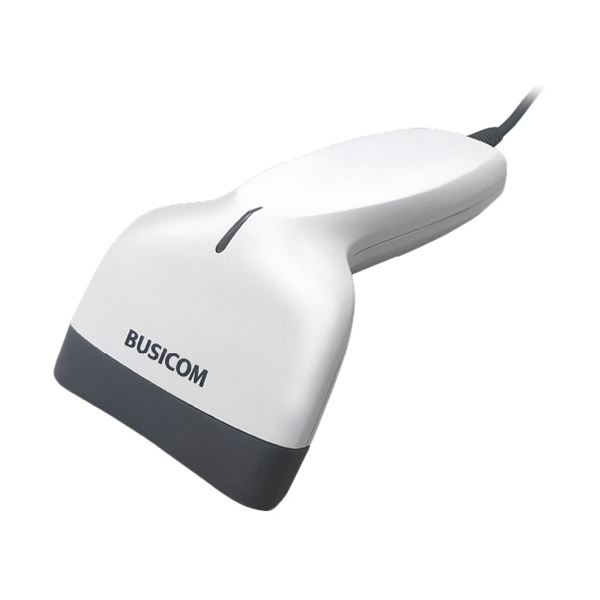 ビジコム 一次元バーコードリーダーUSBタイプ ホワイト BC-BR1000U-W 1台 白 送料無料