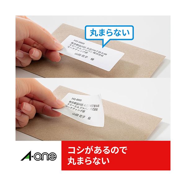 やまだ まとめ) エーワン ラベルシール A4 ハイグレード 10面20枚 75210 【×10