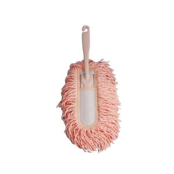 ハンディモップ/ハンディクリーナー 【ささっとハンディNEO】 約幅19.0×奥行5.0×高さ37.0cm 洗える ウォッシャブル 【60個セット】 超便利 ダストや汚れを瞬時に取り除くマジックモップ 洗える 60個セット 送料無料の通販は