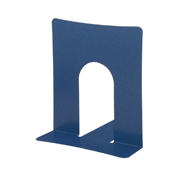 (まとめ) プラス ブックエンド 幅広タイプ ブルーBS-102 1組（2枚） 【×10セット】 青 送料無料の通販は 11,906円