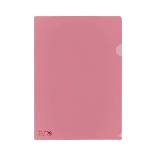 (まとめ）LIHITLAB クリヤーホルダー F-78EC18 A4 Cピンク 5枚【×10セット】 透明な世界を収める、A4サイズのピンククリアファイル LIHITLABが贈る、F-78EC18 A4 Cピンク、5枚セット×10 送料無料の通販は