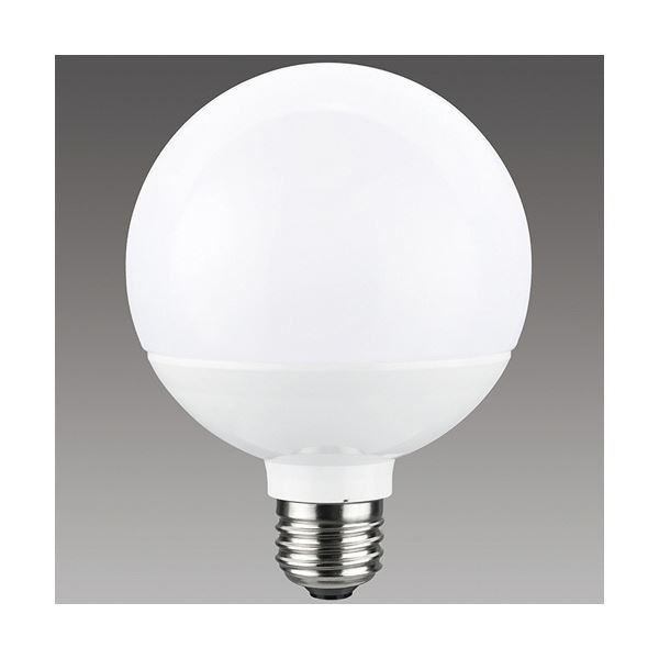 (まとめ) 東芝ライテック LED電球 ボール電球形 E26口金 6.4W 電球色 LDG6L-G/60W/2 1個 【×5セット】 送料無料