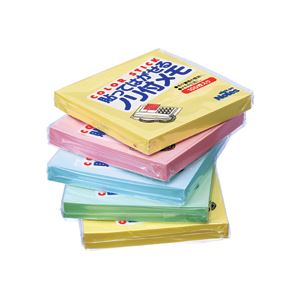 (まとめ) ビュートン スティックオンノート貼ってはがせるノリ付きメモ 76.2×76.2mm 正方形 4色 ML-200C-5 1パック（5冊） 【×30セット】