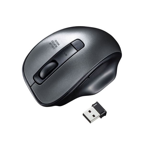 ワイヤレスブルーLEDコンボマウス MA-WBTBL135GM 青 送料無料の通販は 5,823円