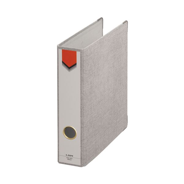 （まとめ）ライオン事務器 スモールファイルB5タテ 2穴 270枚収容 背幅60mm グレー No.30-B5S 1冊 【×5セット】 送料無料の通販は 9,085円