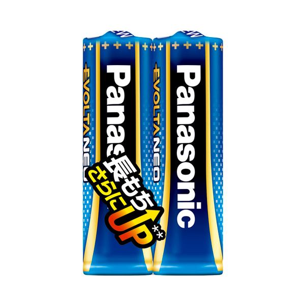 (まとめ) パナソニック アルカリ乾電池EVOLTAネオ 単3形 LR6NJ/2S 1パック(2本) 【×30セット】 送料無料