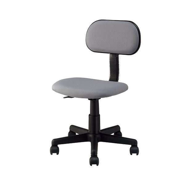 OHチェア (イス 椅子) 肘なし 布 グレー OTS12-GY 1脚 【組立品】 送料無料の通販は