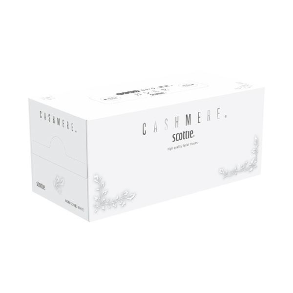 （まとめ） 日本製 国産 紙クレシア スコッティ ティッシュ カシミヤ220 1箱【×30セット】