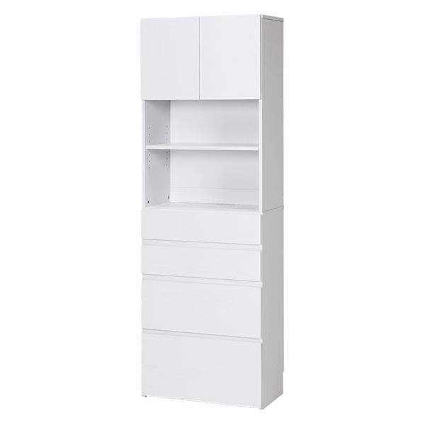 ハイタイプ 高い すき間整理 収納 約幅59cm ホワイト 組立品 白 スペースを有効活用 幅広約59cmのホワイト収納家具 すき間にぴったりフィットし、組み立ても簡単 使い勝手抜群のハイタイプ収納家具で、お部屋をスッキリと整えませんか 白 送料無料の通販はその他棚・シェルフ