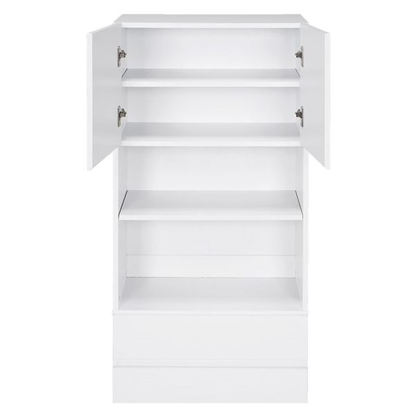 ハイタイプ 高い すき間整理 収納 約幅59cm ホワイト 組立品 白 スペースを有効活用 幅広約59cmのホワイト収納家具 すき間にぴったりフィットし、組み立ても簡単 使い勝手抜群のハイタイプ収納家具で、お部屋をスッキリと整えませんか 白 送料無料の通販は