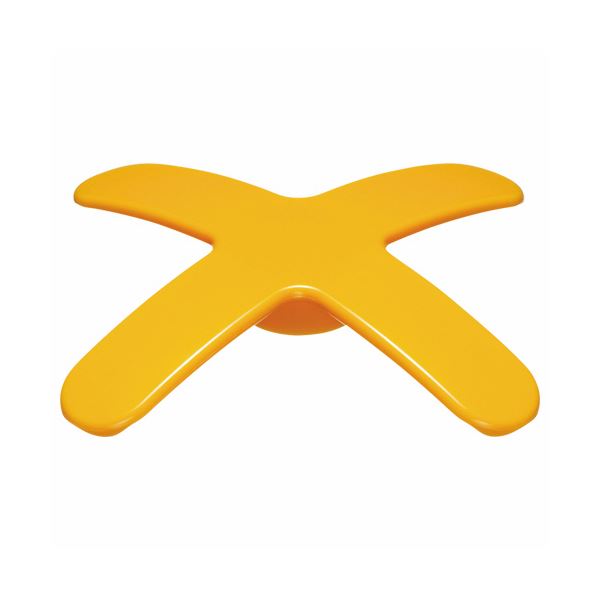 （まとめ） ライオン事務器 マグネットバーペケピタミニ クロスバータイプ 幅57×奥行57×高さ8mm オレンジ MB57X-1P 1個 【×30セット】 送料無料の通販は