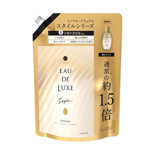 (まとめ) P＆G レノア オードリュクス スタイルシリーズ イノセント つめかえ用 特大サイズ 600ml 1個 【×3セット】 送料無料の通販は 6,107円