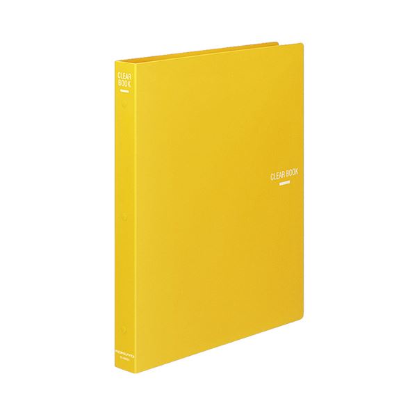 (まとめ) コクヨ クリヤーブック(クリアブック)替紙 カラーマット A4タテ 2・4・30穴 黄 ラ-880NY 1パック(10枚) 〔×30セット〕 まとめ コクヨ クリヤーブック クリアブック POSITY 替紙式 A4タテ 30