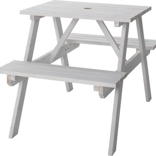 単品 テーブル 机 ＆ベンチ Ｗ７５ ホワイト 白  送料無料の通販は