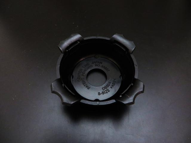 ダイハツ ミライース 用 マット ブラック 純正ホイールセンター