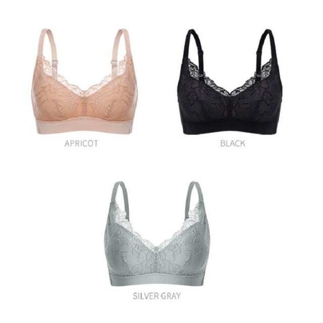 色：アプリコット(ベージュ) 90C/ショーツXXL ブラ ショーツセット