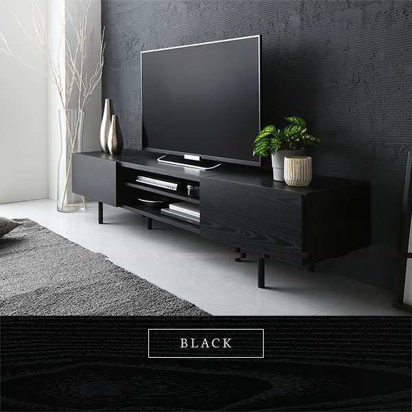 テレビ台 テレビボード ブラック 180cm-