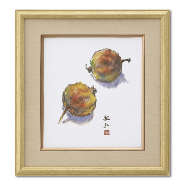 色紙額 整理 収納 サイズ：273×242mm 木目色紙額 ベージュ 木目調の風合いが魅力 収納サイズ273×242mmの色紙額が、上品なベージュで新登場 送料無料