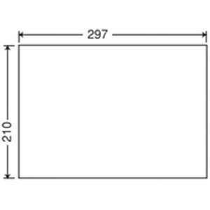 東洋印刷 ナナ コピー用ラベル C1Z A4／全面 500枚 オフィス作業を効率化 高品質コピー＆ラベル紙セット 多機能OA用紙＆便利な業務用セッ