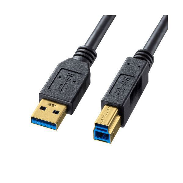 【5個セット】 USB3.0ケーブル 配線 1.5m KU30-15BKKX5 送料無料