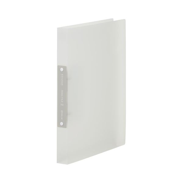 キングジム シンプリーズリングファイル(透明) A4タテ 2穴 140枚収容 背幅28mm 透明 641TSPトウ 1セット(10冊) 送料無料