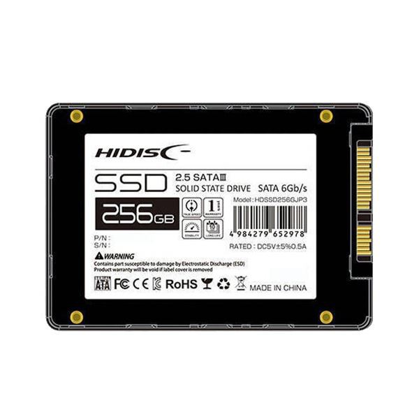 ハイディスク2.5インチ SATA接続 内蔵SSD 256GB HDSSD256GJP3 1台 ハイディスク2.5インチ SATA接続 内蔵SSD 256GB HDSSD256GJP3 1台 送料