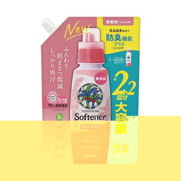 （まとめ） サラヤ ヤシノミ柔軟剤 詰替用 1050mL 1パック 【×5セット】 （まとめ） サラヤ ヤシノミ柔軟剤 詰替用 1050mL 1パック 【×