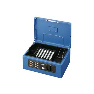 コクヨ 手提げ金庫 テンキー付 A4 W357×D259×H152mm 青 CB-T11B 1台 送料無料 35,447円