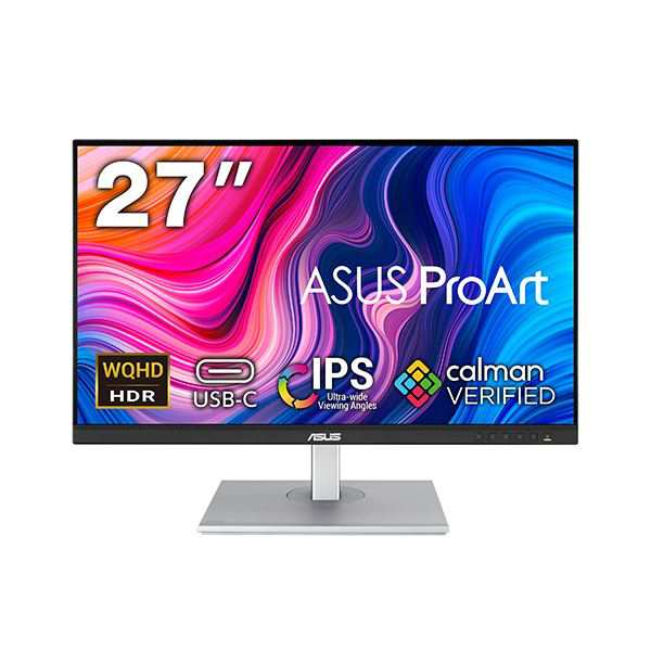 ASUS ProArt 27型ワイドIPSパネル搭載モニター PA278CV 1台 究極のクリエイティビティを引き出す、類まれなる色彩表現力を備えた27インチ