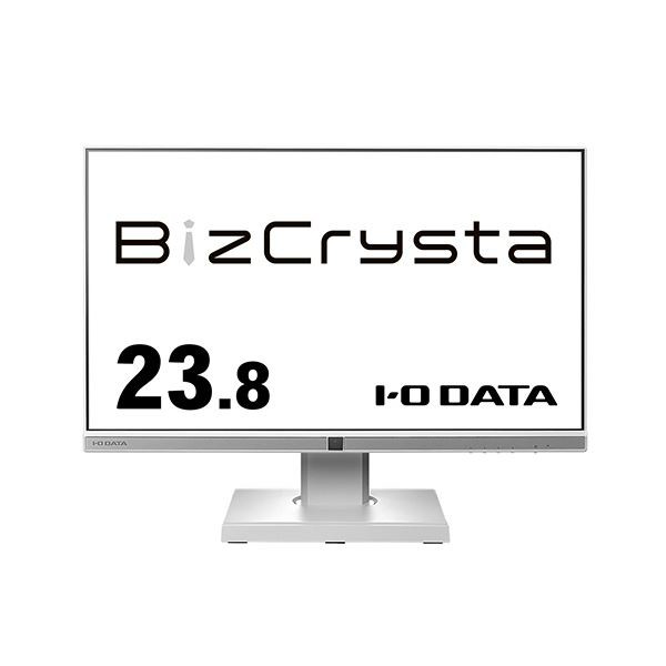 アイオーデータBizCrysta Type-C搭載＆フリースタイルスタンド 23.8型ワイド液晶ディスプレイ ホワイト 5年保証LCD-BC241DW-F 1台 白 送