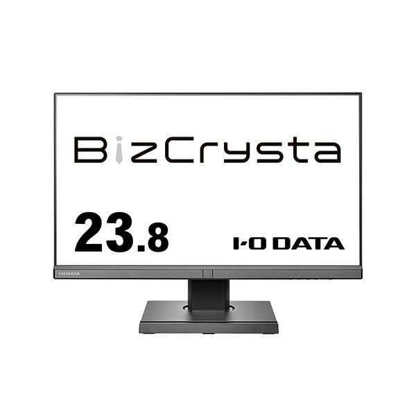 アイオーデータBizCrysta Type-C搭載＆フリースタイルスタンド 23.8型ワイド液晶ディスプレイ ブラック 5年保証LCD-BC241DB-F 1台 黒 送