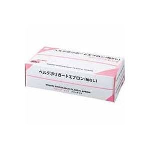 【まとめ】 ミドリ安全 安心 ベルデポリガードエプロン袖なしピンク50枚 【×5セット】 ピンク色の袖なしエプロン50枚セットが5つ 汚れか